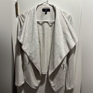 White and black jacket